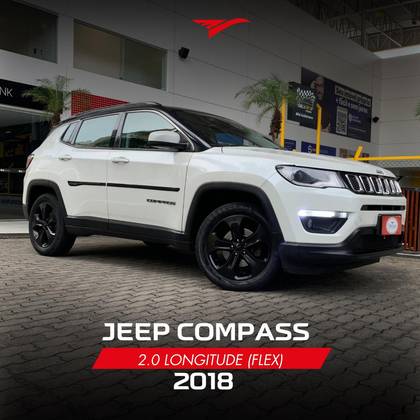 JEEP COMPASS 2.0 16V FLEX LONGITUDE AUTOMÁTICO